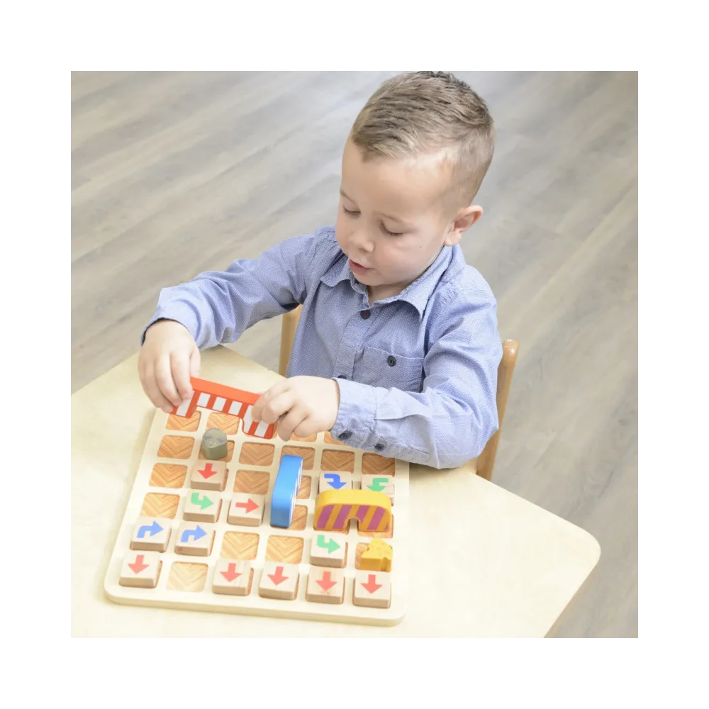 MASTERKIDZ Wczesna Nauka Programowania Gra Logiczna Znajdź Droga do Sera!