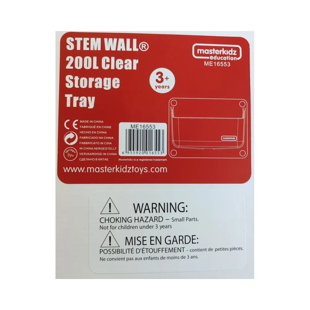 MASTERKIDZ Akrylowe Pojemniki do Tablicy 2 szt.