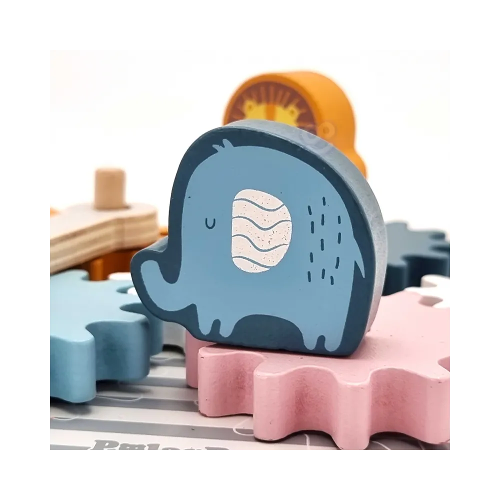 VIGA PolarB Drewniane Koła Zębate ze zwierzątkami