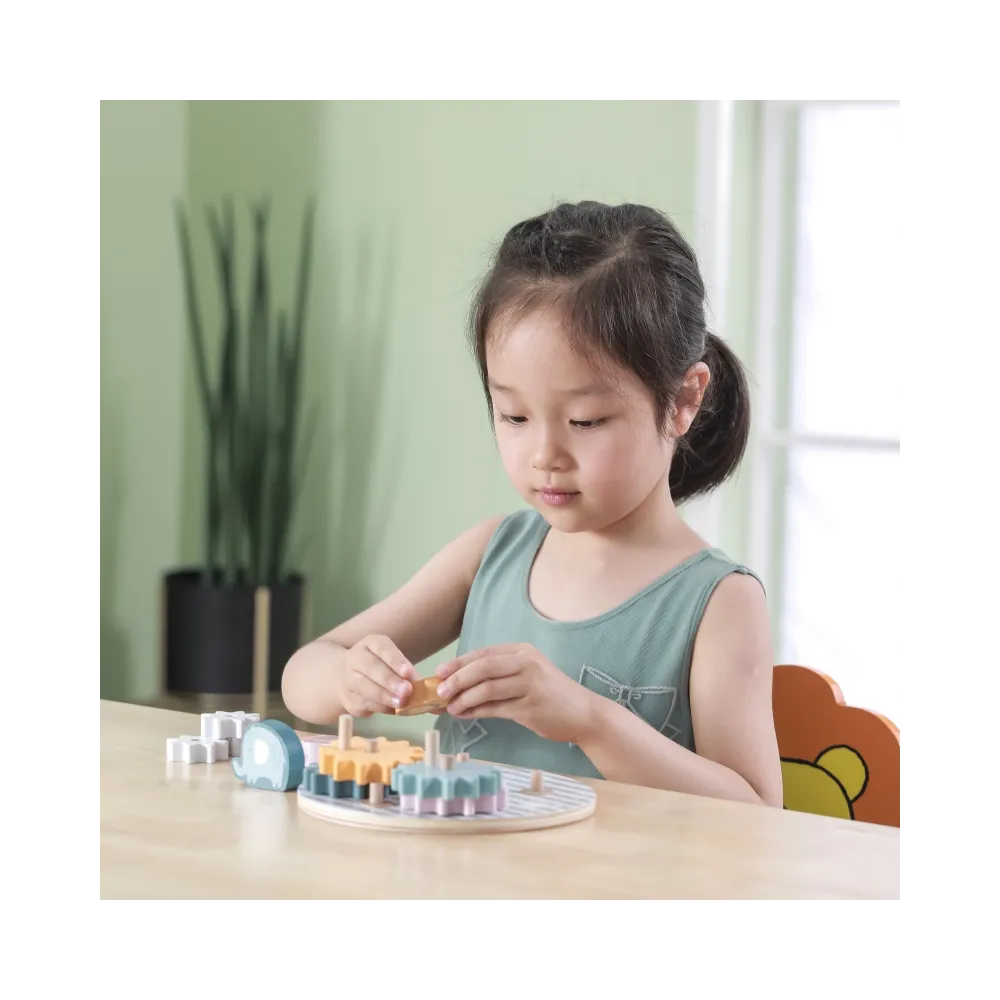 VIGA PolarB Drewniane Koła Zębate ze zwierzątkami