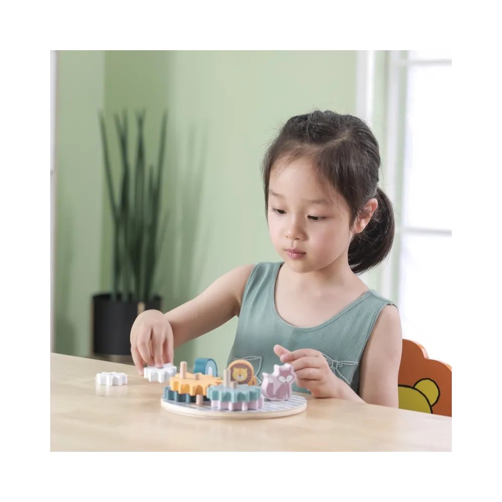 VIGA PolarB Drewniane Koła Zębate ze zwierzątkami