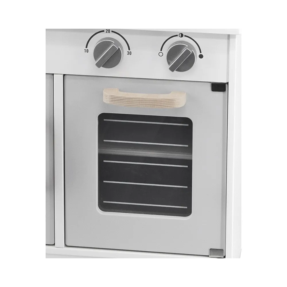 VIGA PolarB Drewniana Kuchnia z Akcesoriami Eco Gray