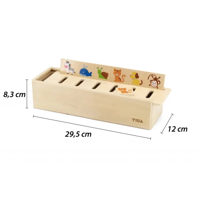 Sorter z klockami wspierający logiczne myślenie dzieci