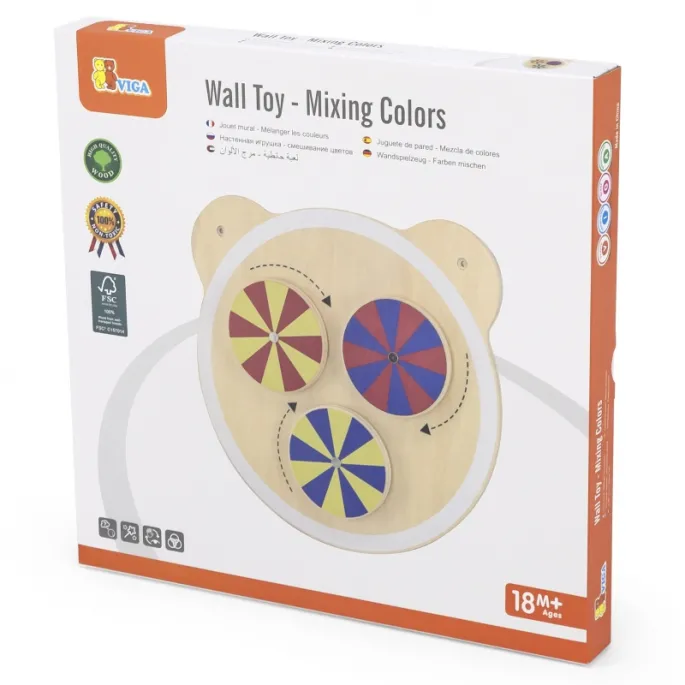 Tablica Montessori wspierająca rozwój dzieci