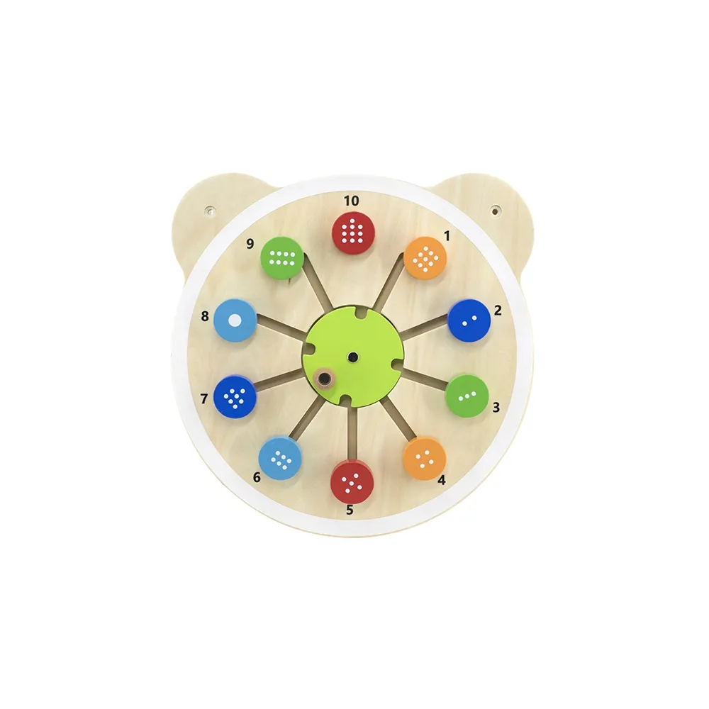 VIGA Drewniana Tablica Dopasuj Cyferki Certyfikat FSC Montessori