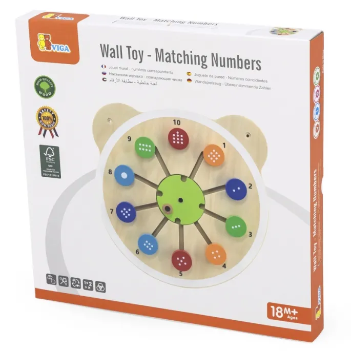 Kolorowa tablica do ćwiczeń manualnych