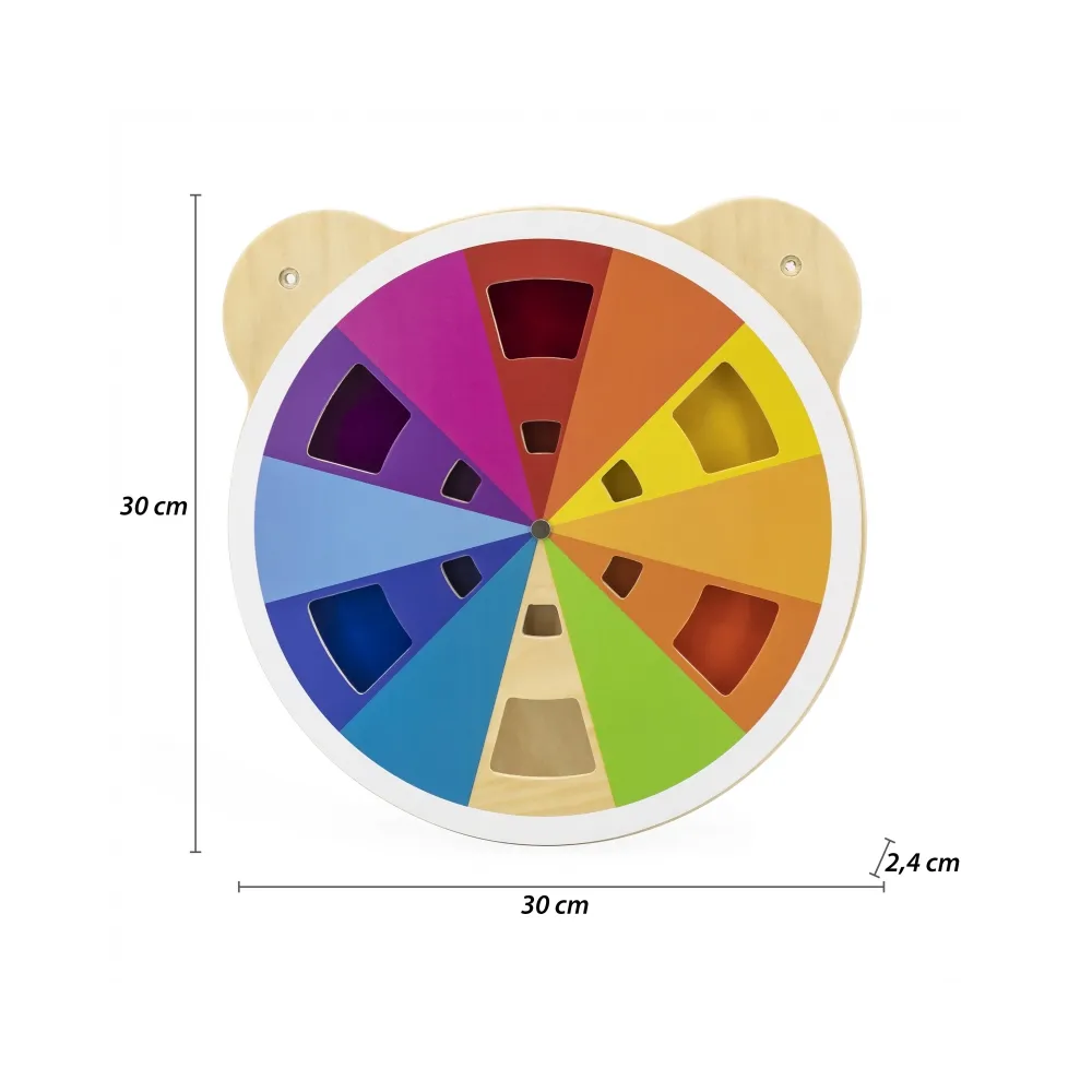 VIGA Drewniana Tablica Mieszanie Kolorów Certyfikat FSC