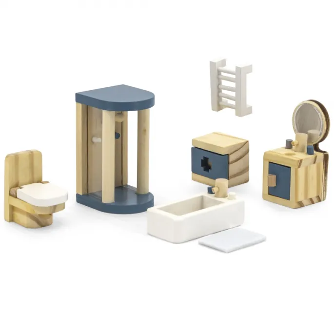 Prysznic i wanna w zestawie mebelków VIGA