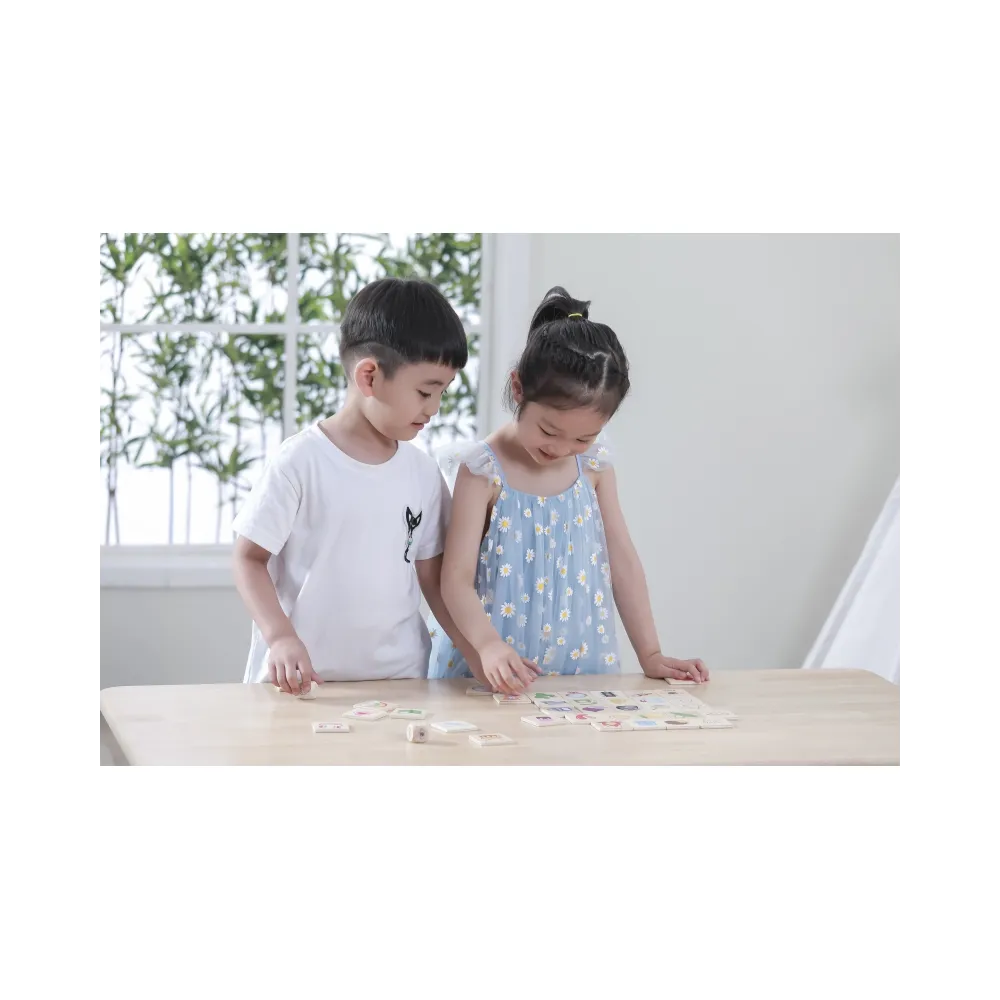 VIGA Gra Edukacyjna Układanka Ucząca Sortuj Zmysły 37 el. Montessori