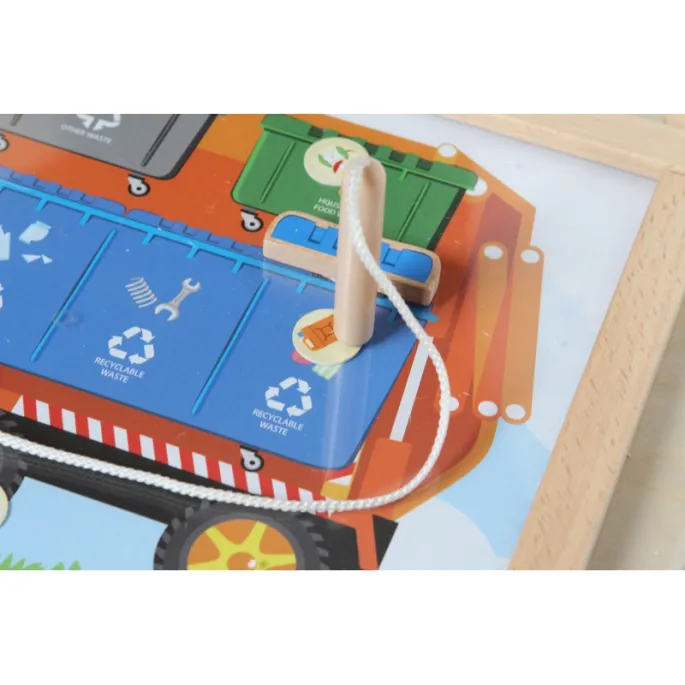 Interaktywna zabawka Montessori wspierająca ekologiczną naukę