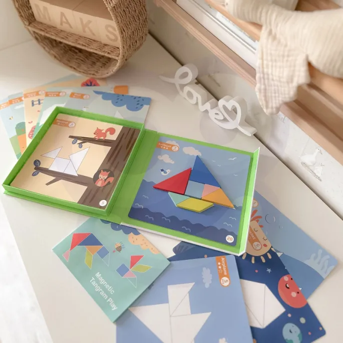 Edukacyjna układanka Puzzle Tangram – rozwój manualny