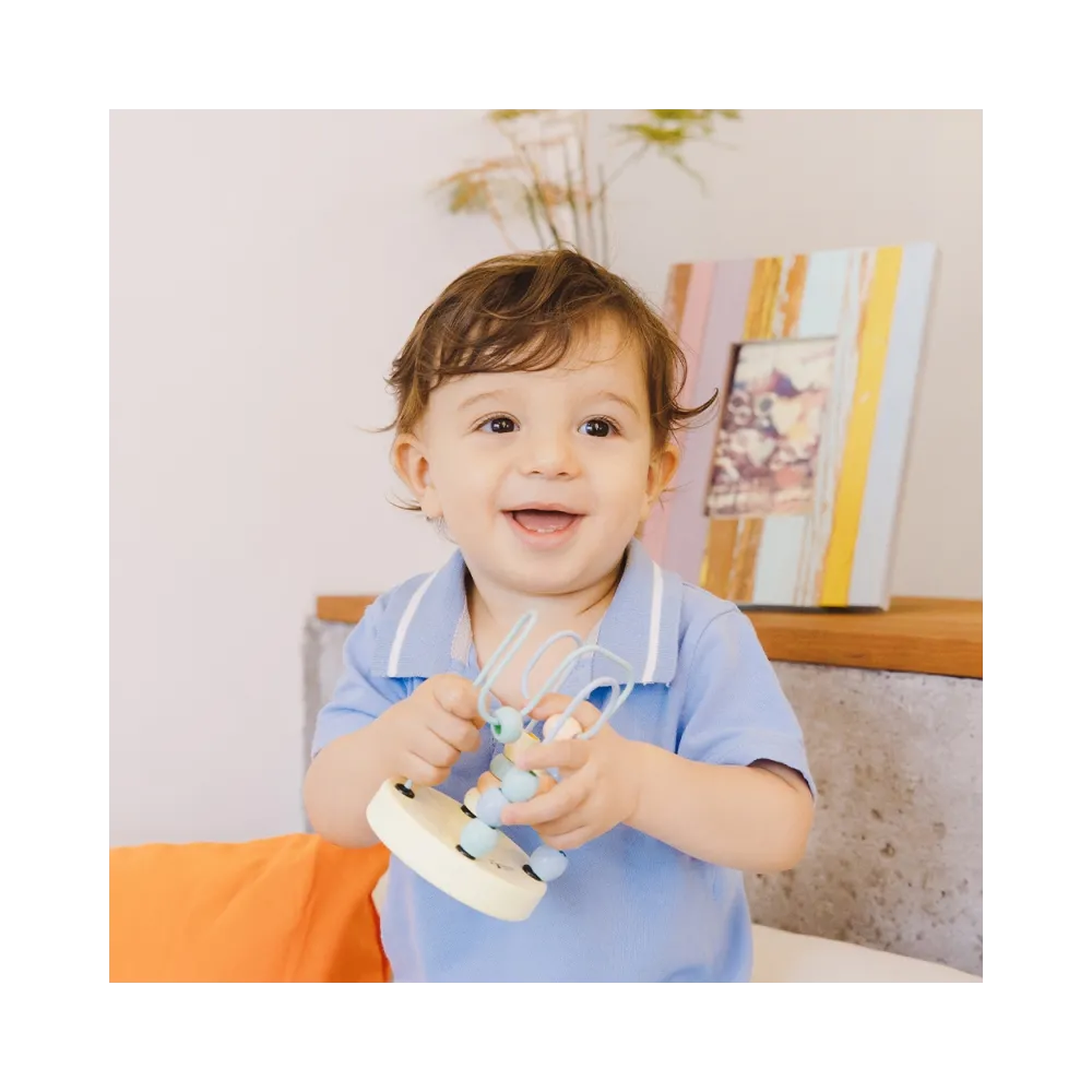 CLASSIC WORLD Pętla Motoryczna Logiczna Przeplatanka Edukacyjna Labirynt dla Dzieci 1 szt.