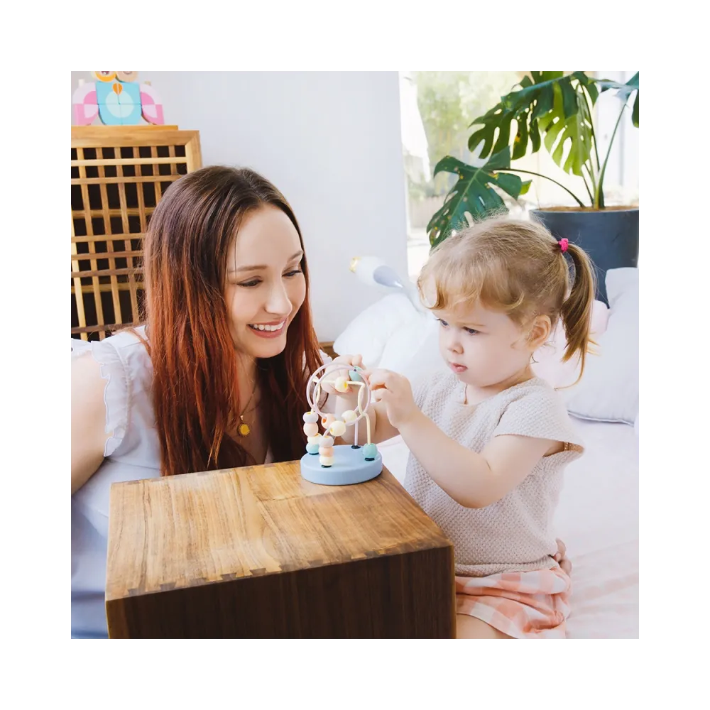 CLASSIC WORLD Pętla Motoryczna Logiczna Przeplatanka Edukacyjna Labirynt dla Dzieci 1 szt.