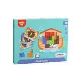 TOOKY TOY Układanka Magnetyczna Montessori Logiczna Puzzle Arka Noego 26 el.