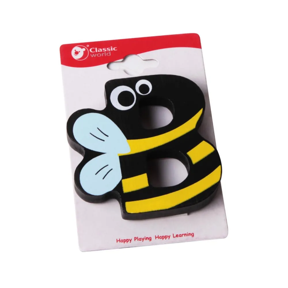 CLASSIC WORLD Drewniana Literka B