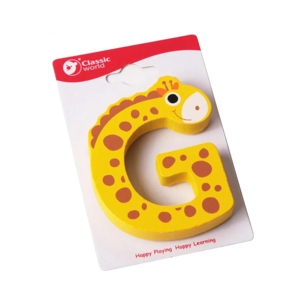 CLASSIC WORLD Drewniana Literka G