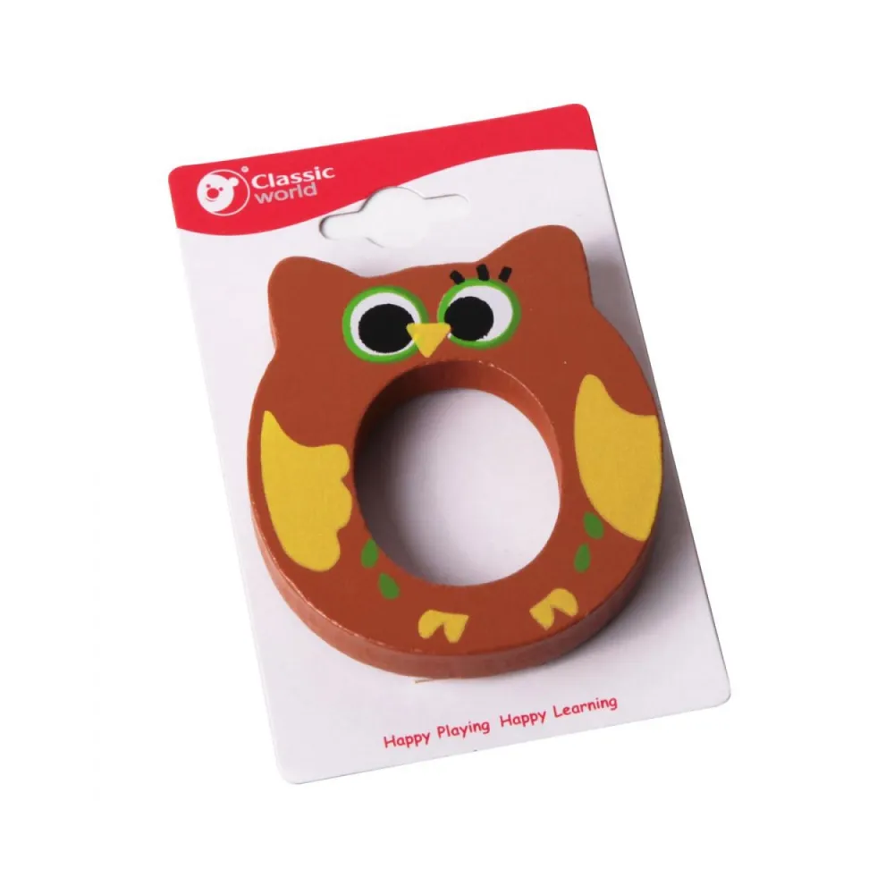 CLASSIC WORLD Drewniana Literka O