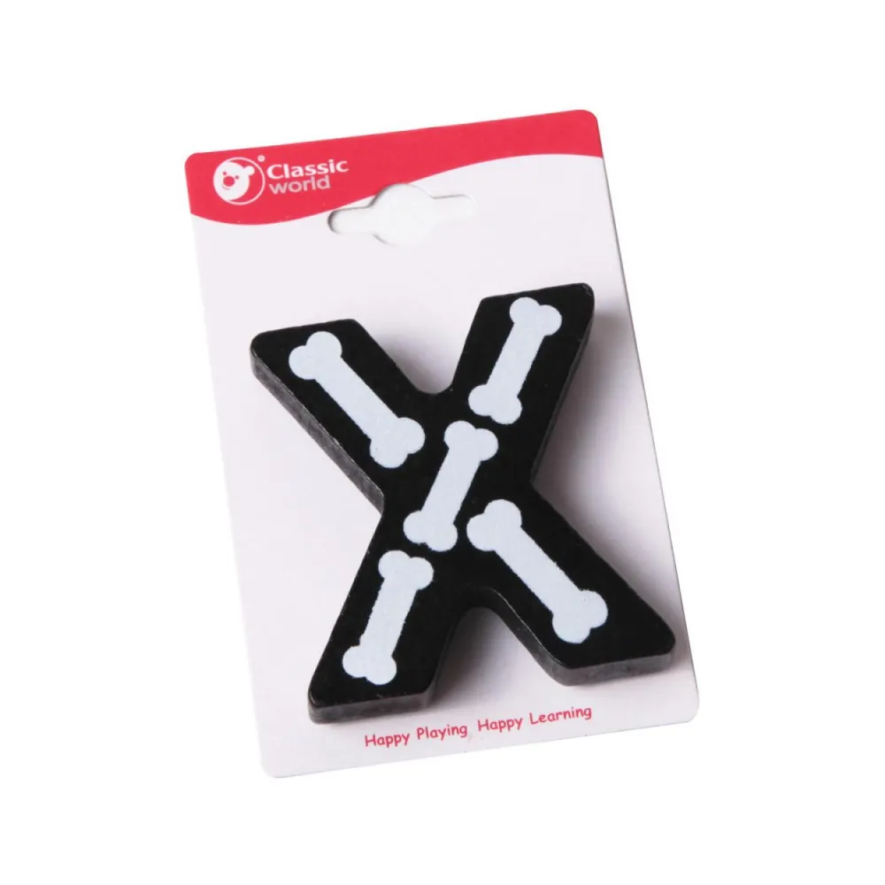 CLASSIC WORLD Drewniana Literka X