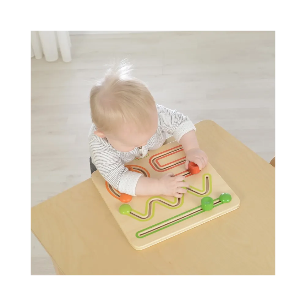 MASTERKIDZ Tablica edukacyjna Gra Przesuwna Labirynt Montessori
