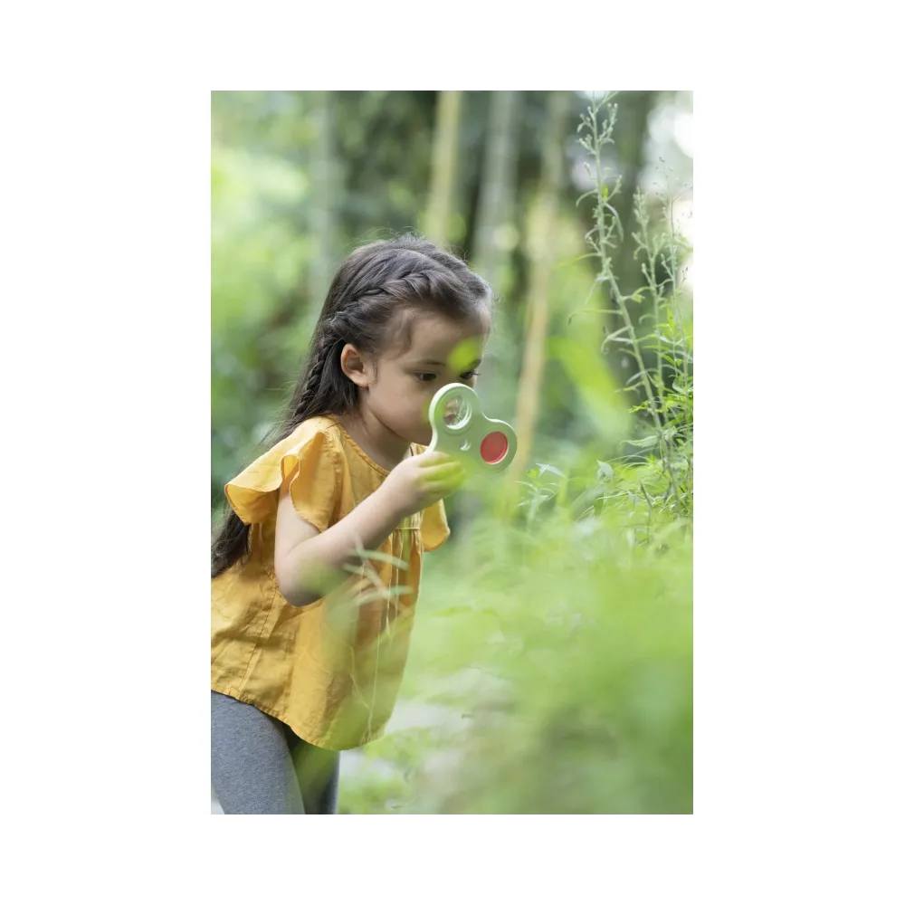 CLASSIC WORLD Mikroskop 2w1 Lupa dla Dzieci Eksploracja Świata Przyrody