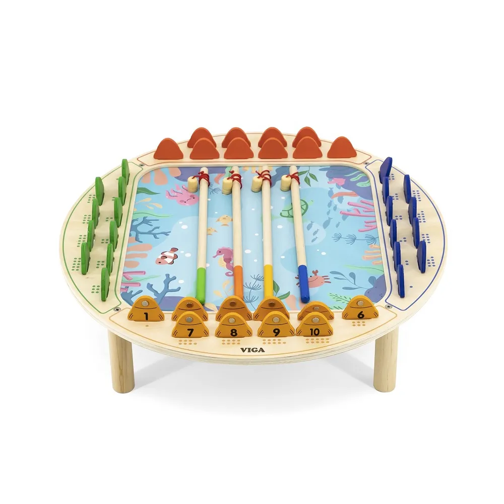 VIGA Drewniana Gra Łowienie Rybek FSC
