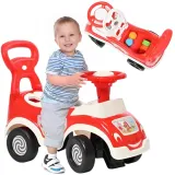 WOOPIE Jeździk 4w1 Sorter Pchacz Chodzik + Klakson Schowek