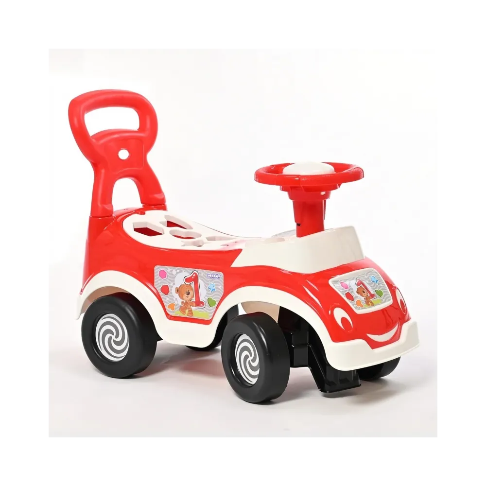 WOOPIE Jeździk 4w1 Sorter Pchacz Chodzik + Klakson Schowek