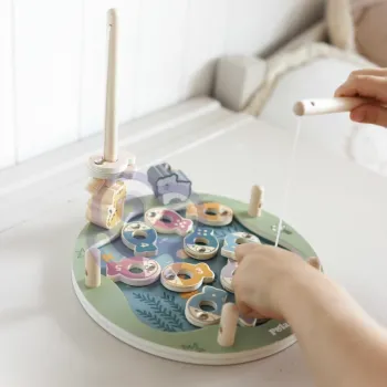 VIGA PolarB Drewniana Gra Łowienie Rybek