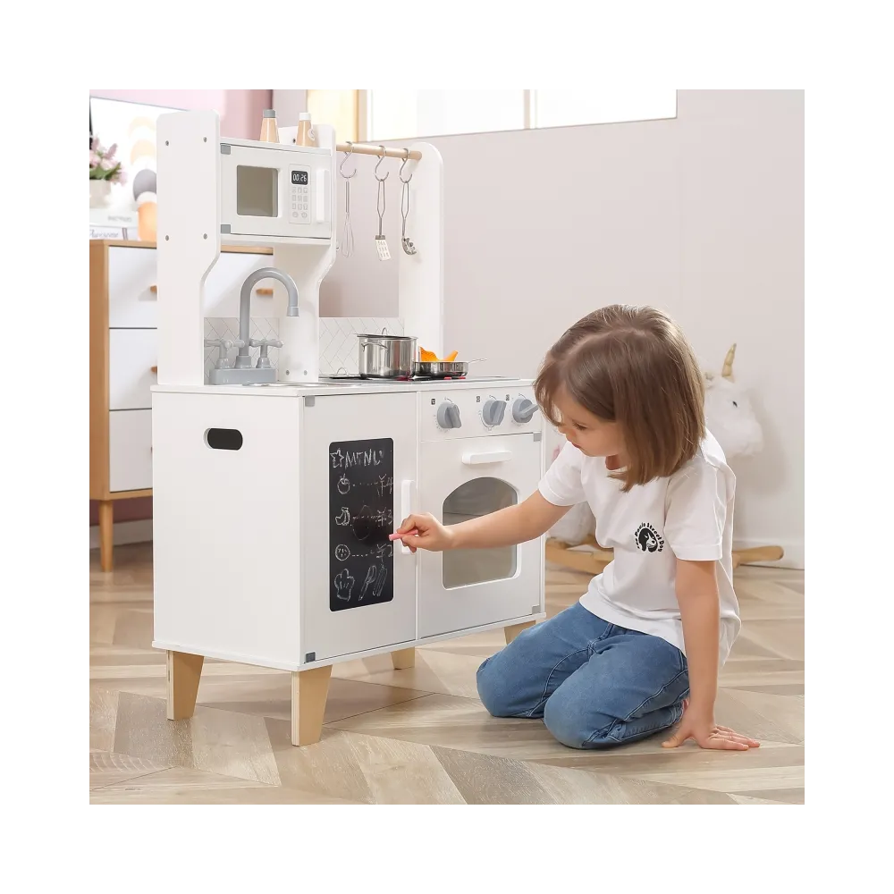 VIGA PolarB Drewniana Kuchnia Światło Dźwięk + Akcesoria