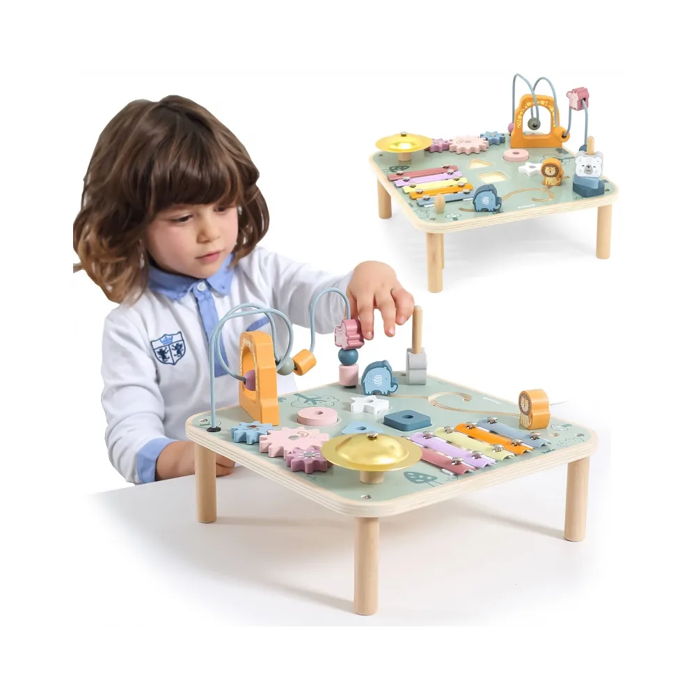 VIGA PolarB Stół Stolik Edukacyjny Pętla Cymbałki Sensoryka Montessori