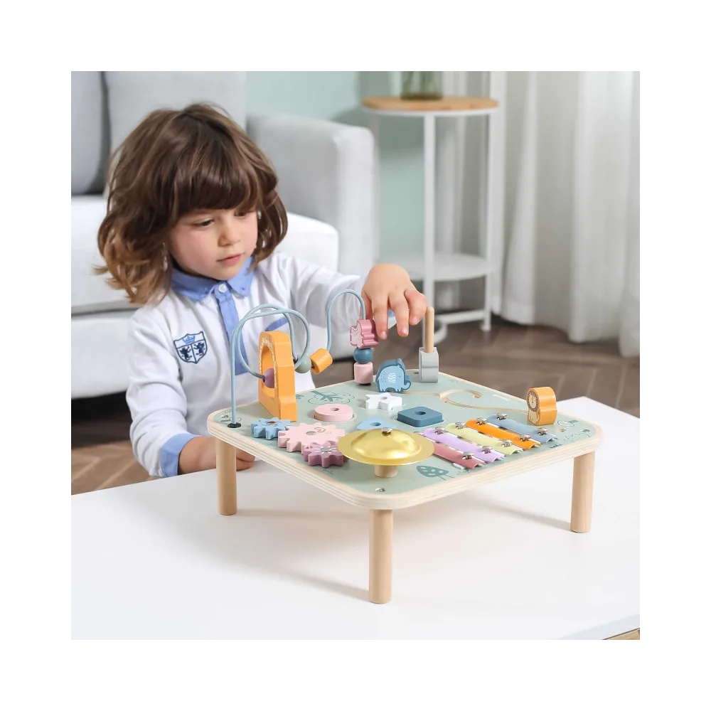VIGA PolarB Stół Stolik Edukacyjny Pętla Cymbałki Sensoryka Montessori