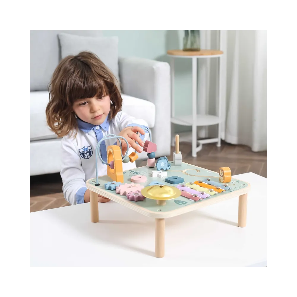 VIGA PolarB Stół Stolik Edukacyjny Pętla Cymbałki Sensoryka Montessori
