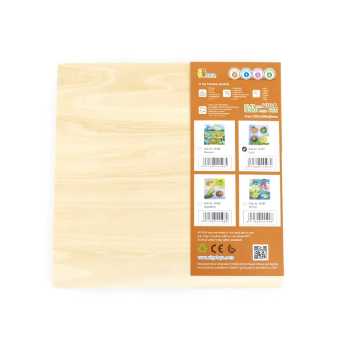 Puzzle z uchwytami wspierające rozwój manualny maluchów.