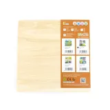 VIGA Drewniane Puzzle z Pinezkami Owoce