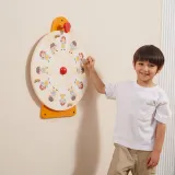 VIGA Tablica Ścienna Koło Pokaż Emocje Certyfikat FSC Montessori