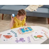 Zestaw 10 kart do zgadywania z wieloma morskimi zwierzętami