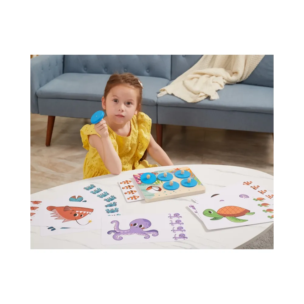 Rodzinna zabawa z grą rozwijającą umiejętności dzieci