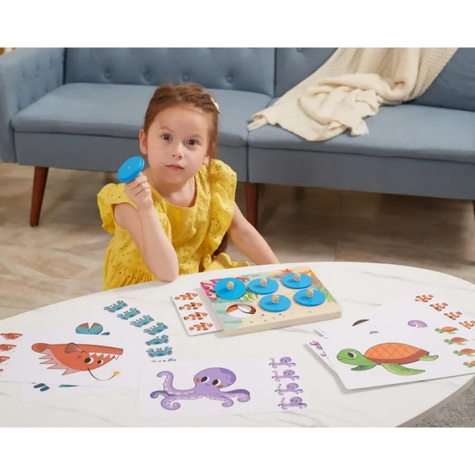 Rodzinna zabawa z grą rozwijającą umiejętności dzieci