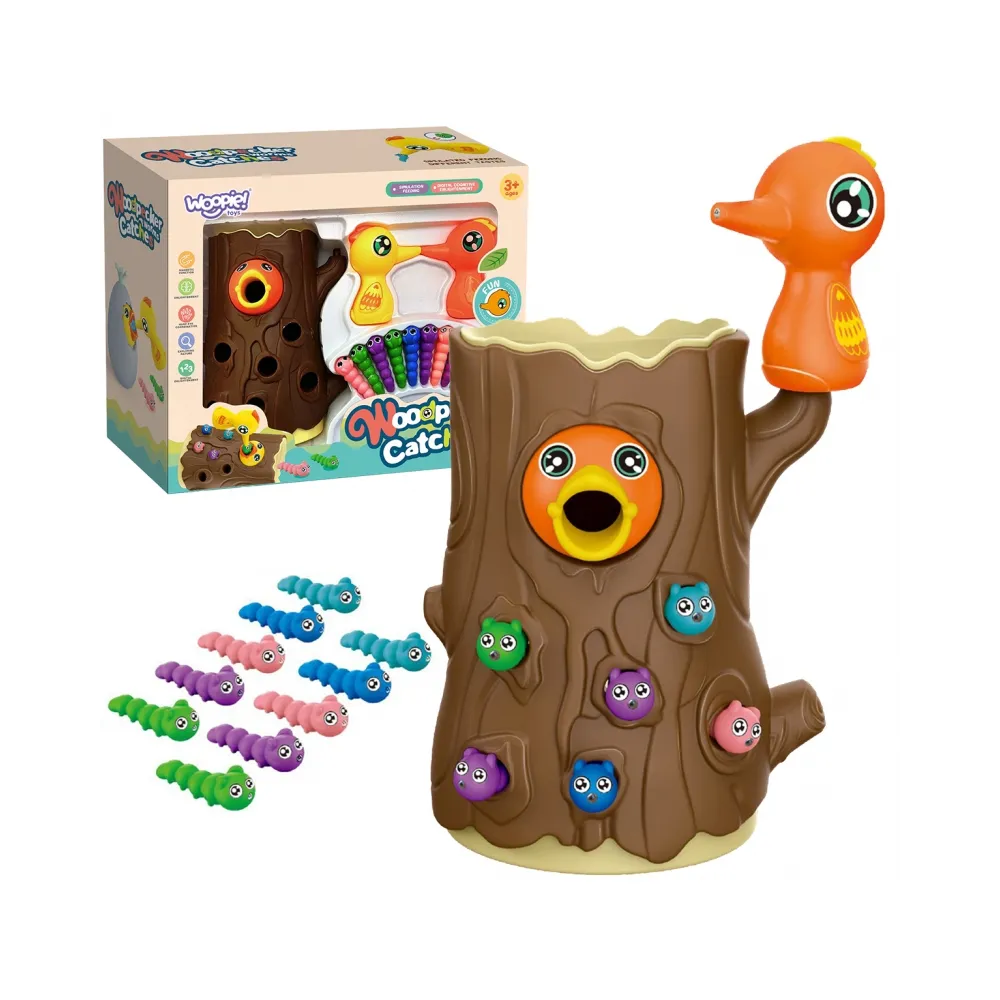 Gra magnetyczna dla dzieci Złap Robaczka od WOOPIE