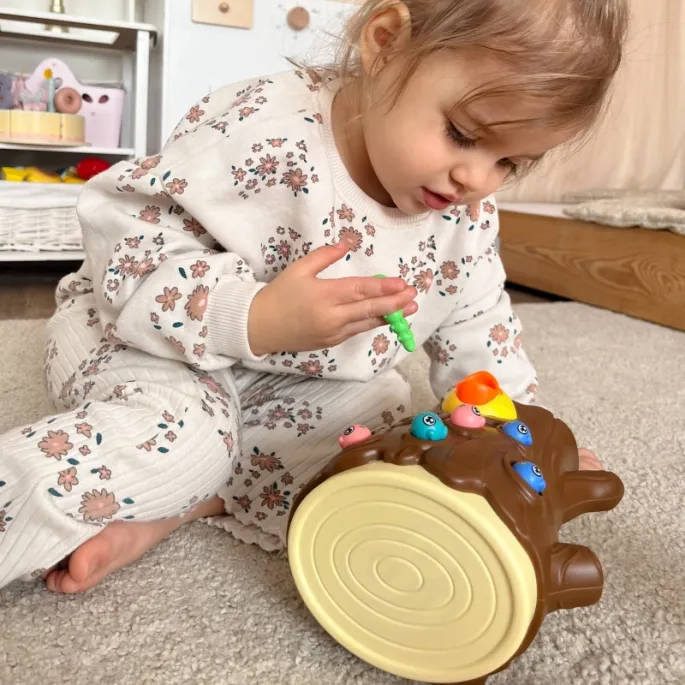 Zestaw do gry Złap Robaczka - rozwój umiejętności motorycznych