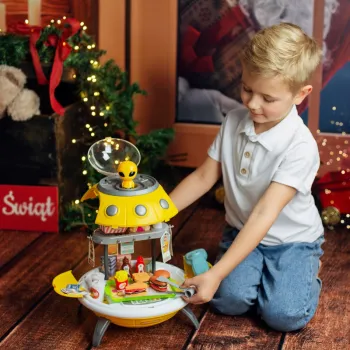 Rozkładana restauracja fast food z 60 elementami