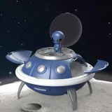 WOOPIE Warsztat 3w1 Plecak Projektor UFO 52 el.