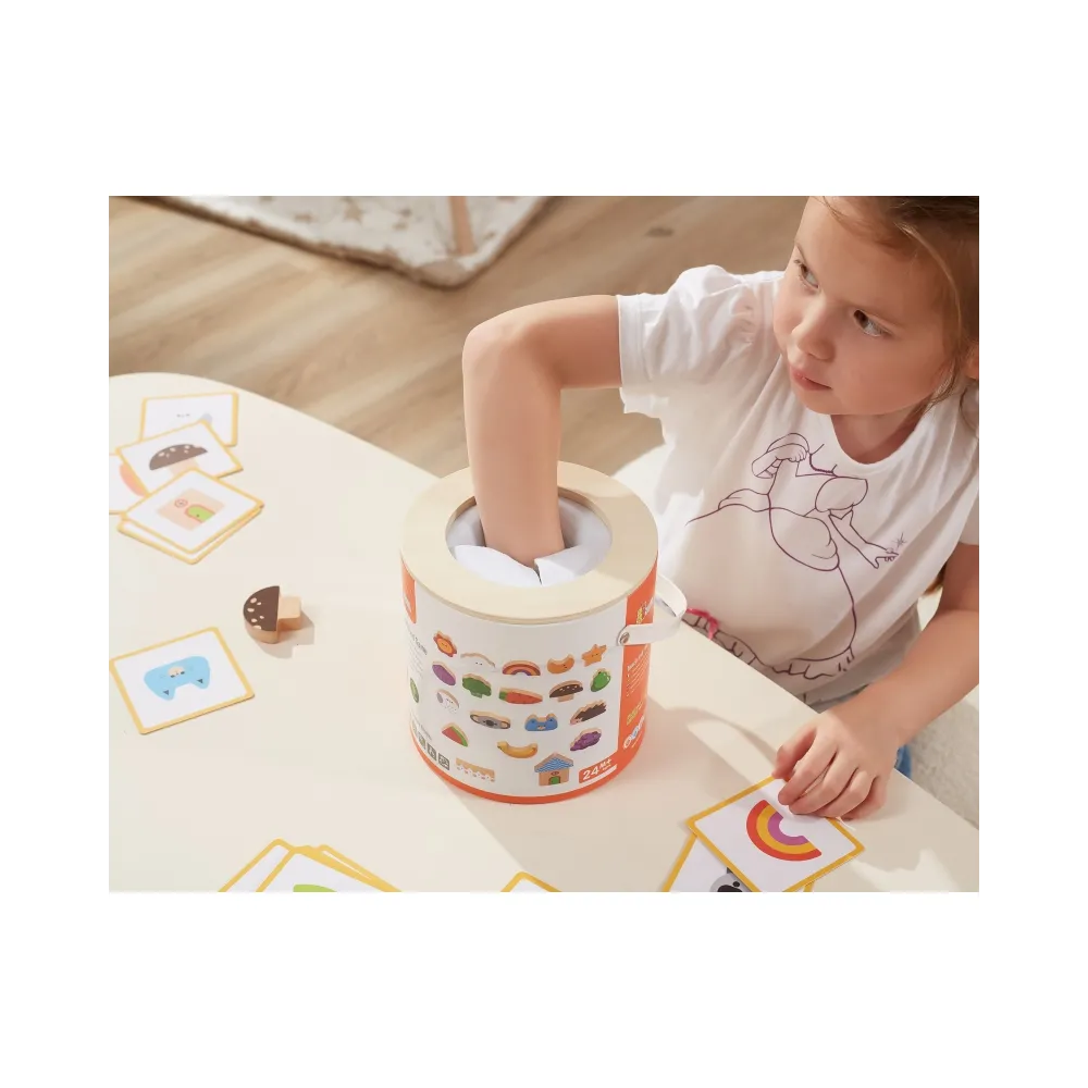 VIGA Drewniana Gra W Ciemno Losowanie Wzorów