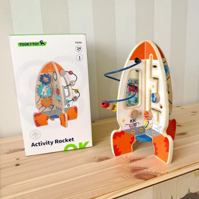 Bezpieczna i nietoksyczna rakieta dla najmłodszych