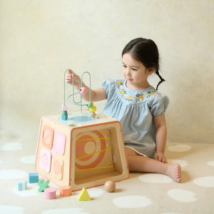 Drewniana zabawka dla dzieci od 18 miesiąca życia