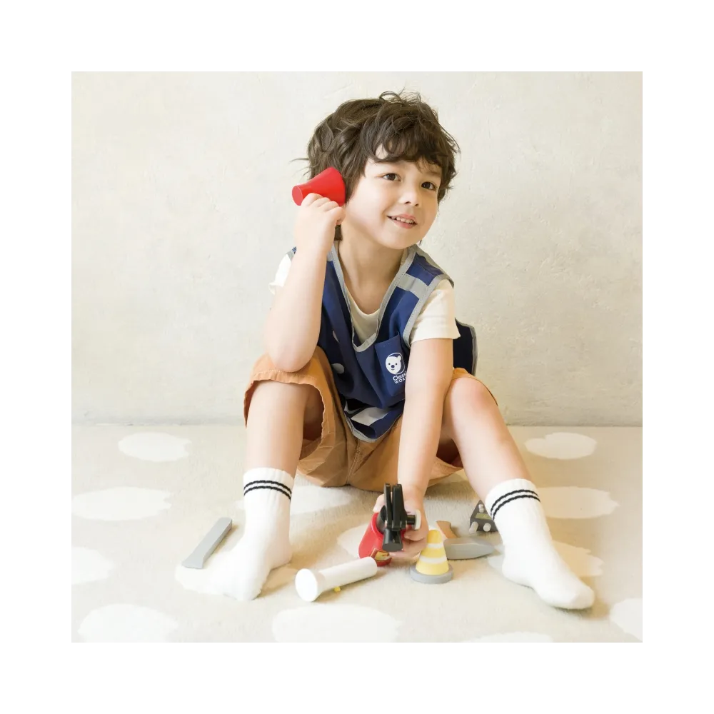 CLASSIC WORLD Little Firefighter Set Costume Tools 8 pcs.