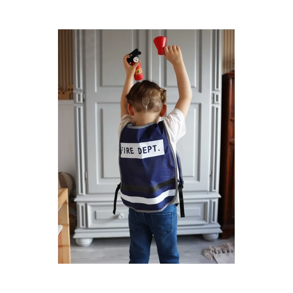 CLASSIC WORLD Little Firefighter Set Costume Tools 8 pcs.