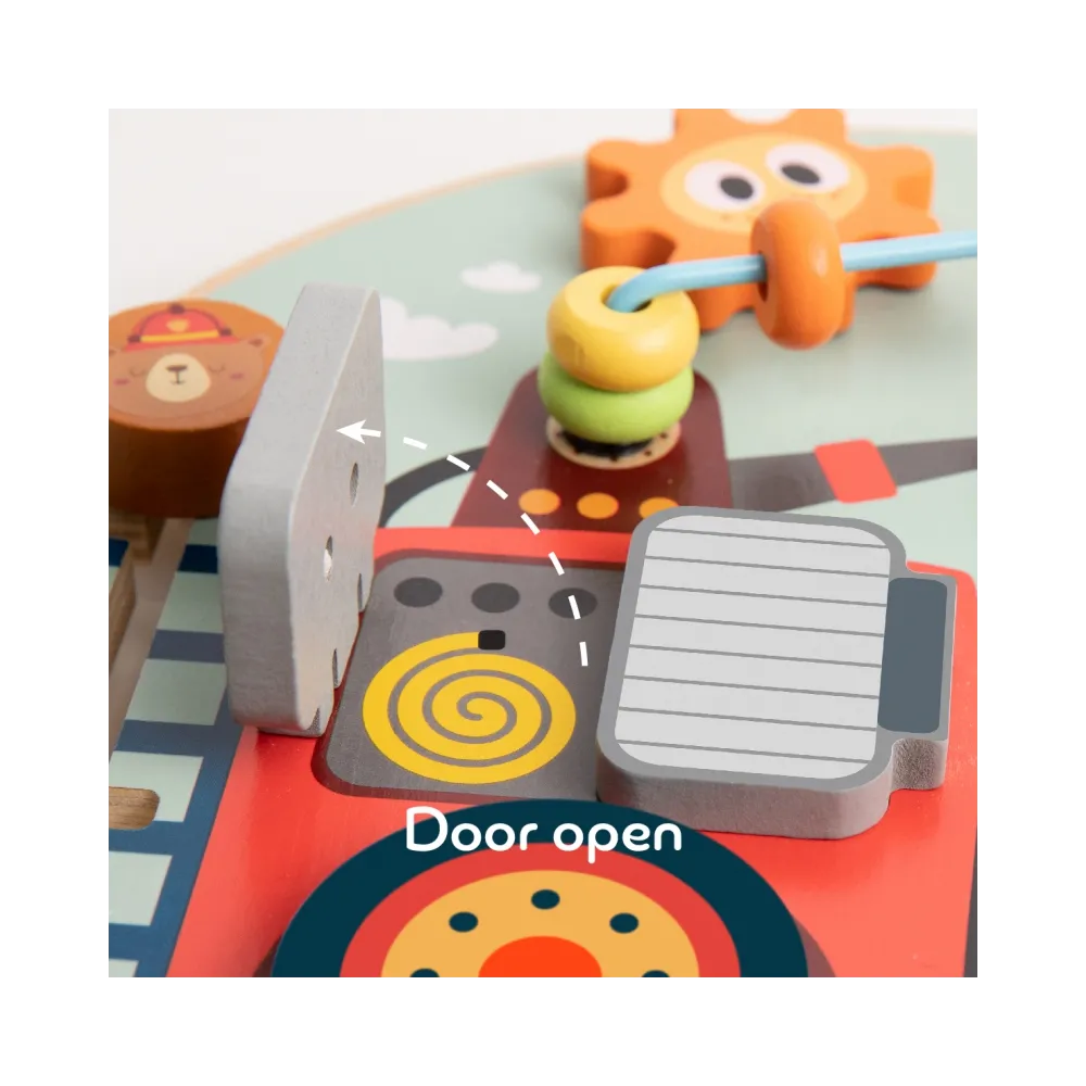 CLASSIC WORLD Tablica Manipulacyjna Wielofunkcyjna 6w1 Straż