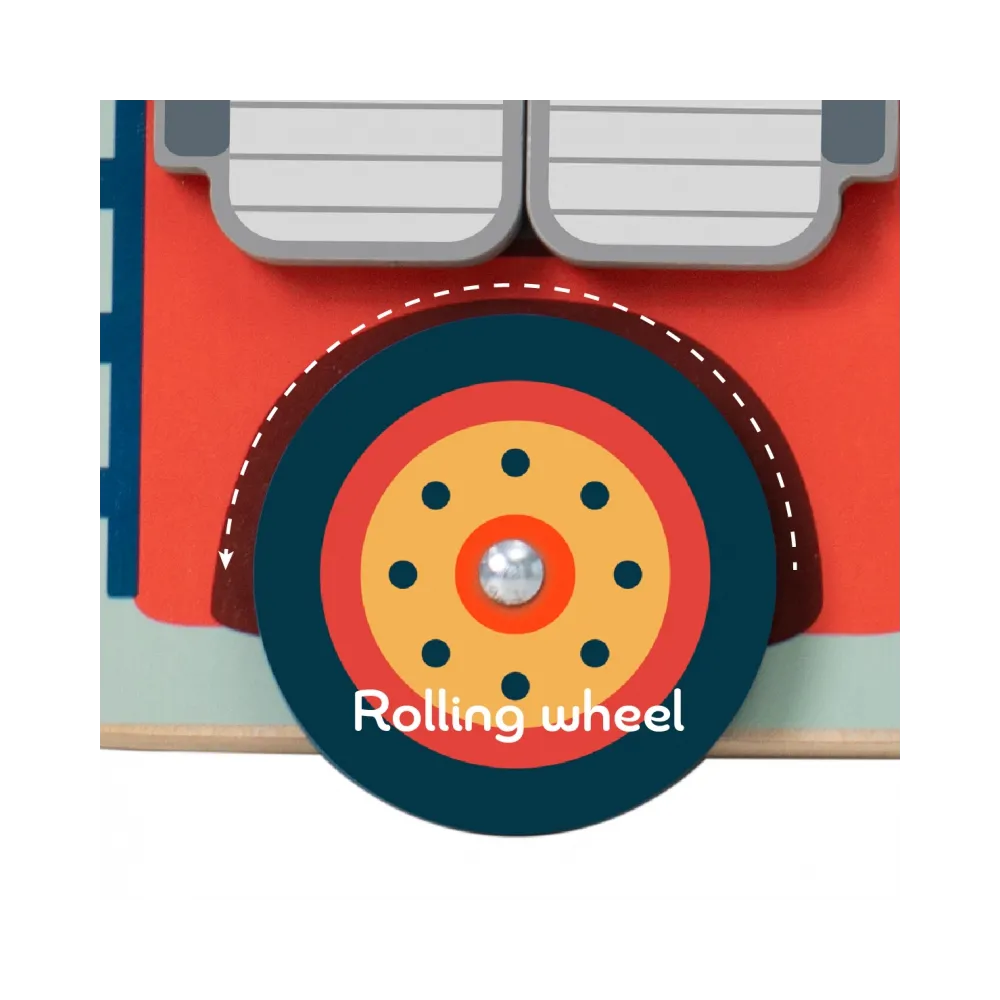 CLASSIC WORLD Tablica Manipulacyjna Wielofunkcyjna 6w1 Straż