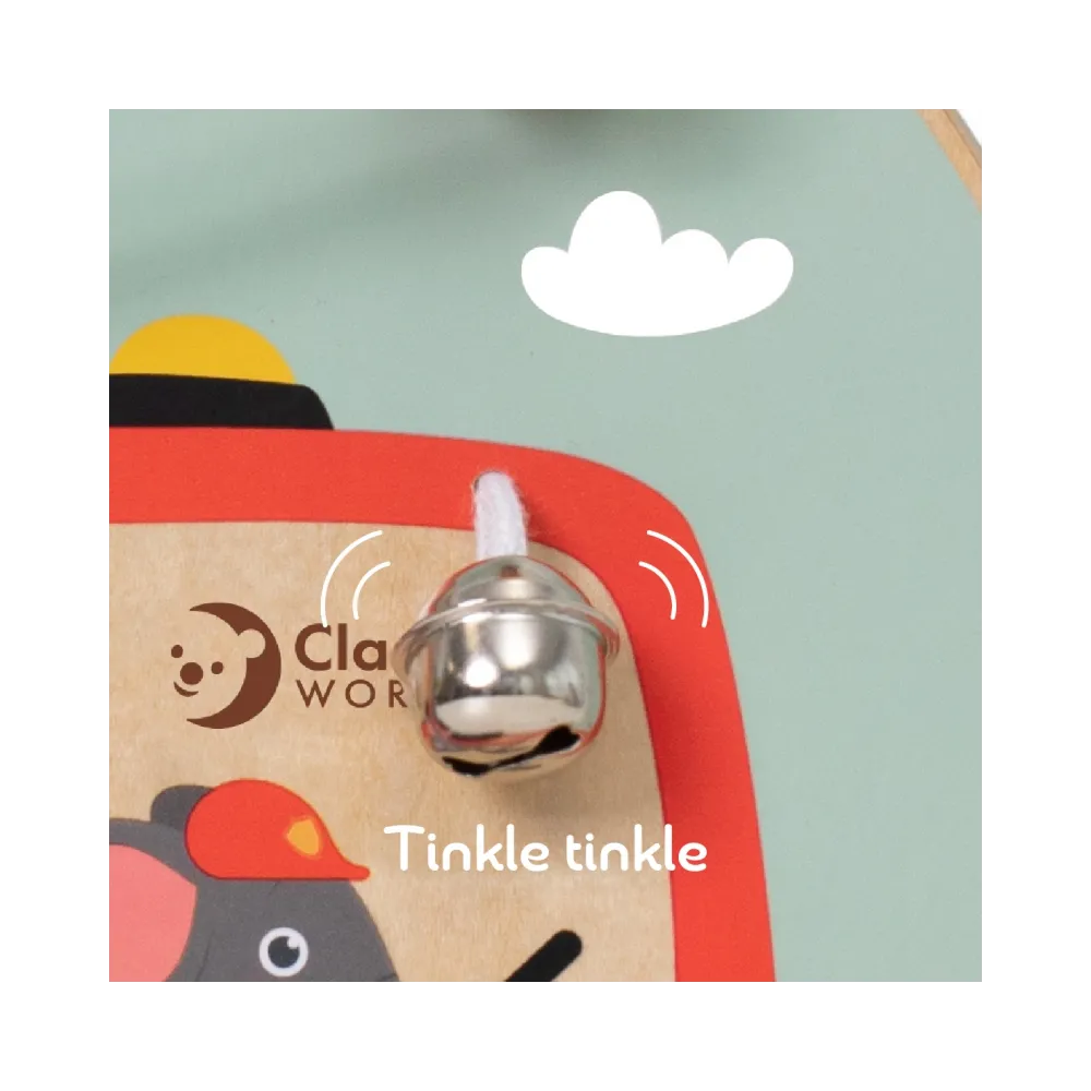 CLASSIC WORLD Tablica Manipulacyjna Wielofunkcyjna 6w1 Straż